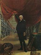 Charles Wilson Peale The Artist in his Museum painting